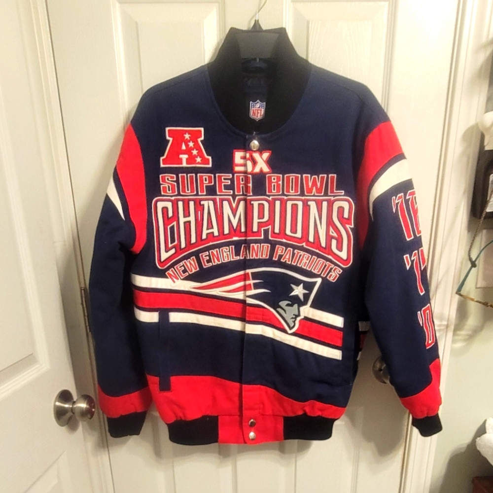 NFL Patriots Superbowl Jacket
